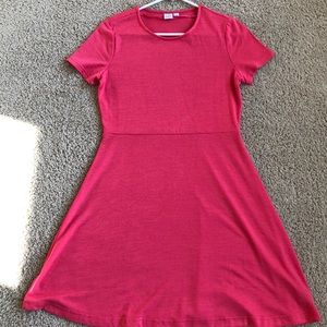 Coral Pink, Light Sweater Dress (Gap)